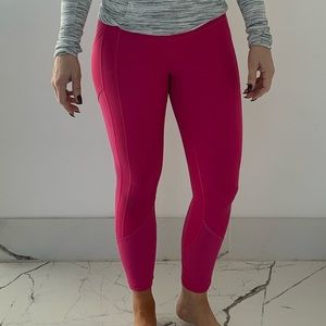 Lululemon pink tights